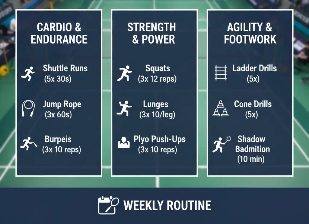 Badminton Conditioning Workouts