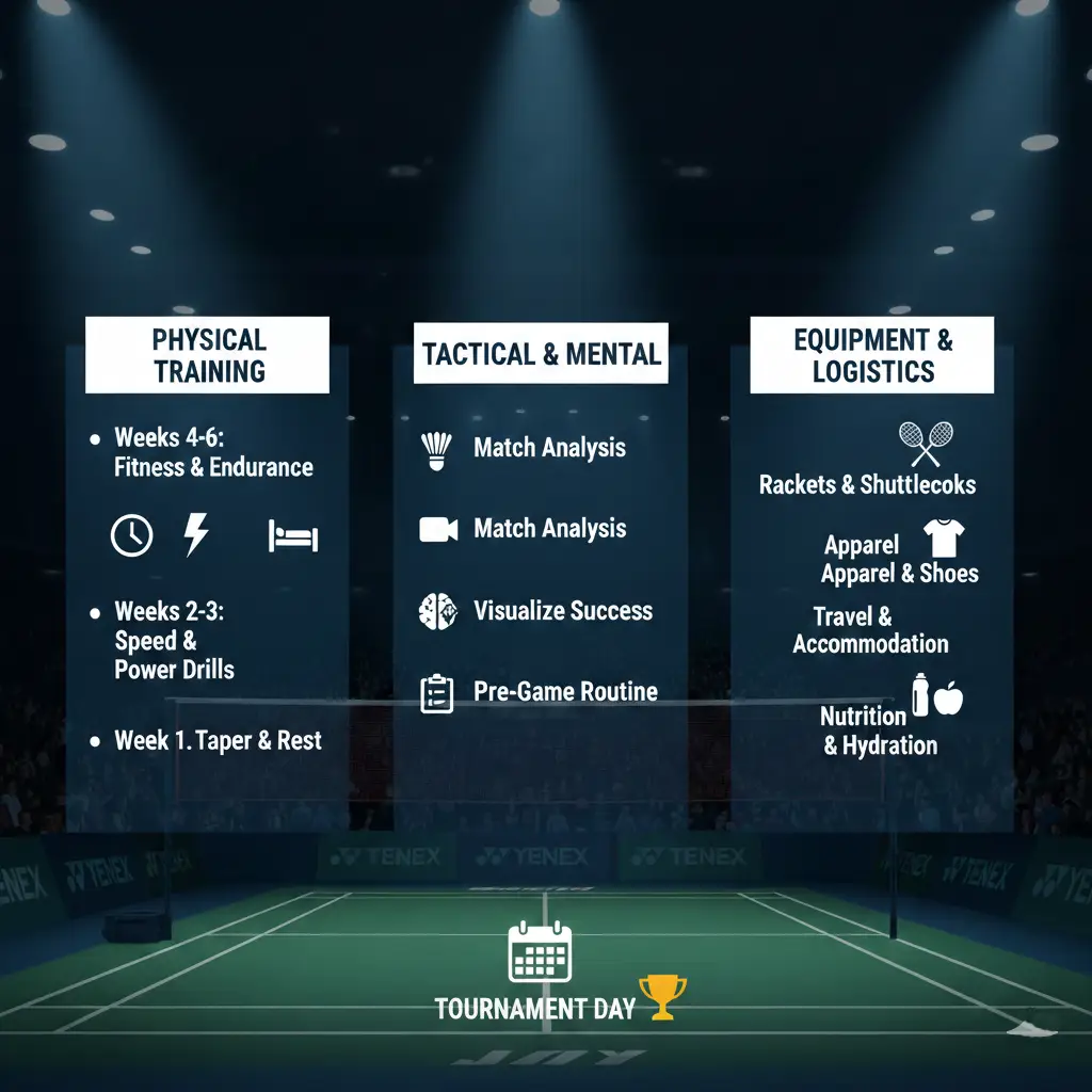 Badminton Tournament Preparation Guide