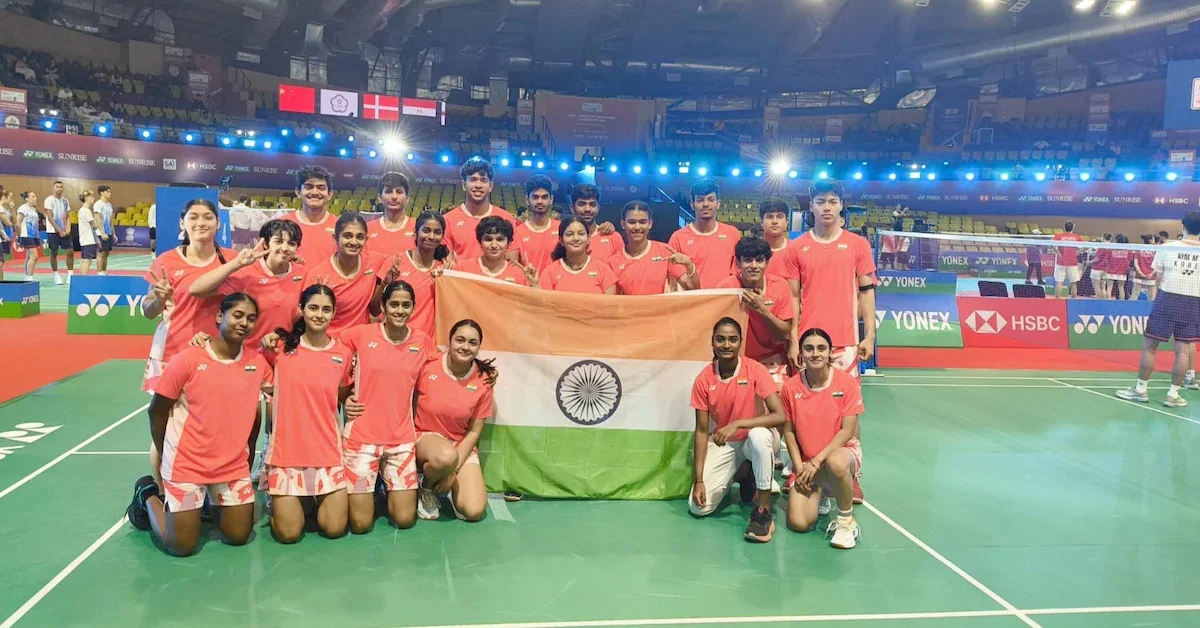 India Secure Historic Mixed-Team Medal at BWF World Junior Championships