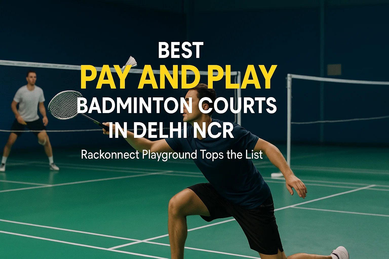 Top Pay and Play Badminton Courts in Delhi NCR for Every Player