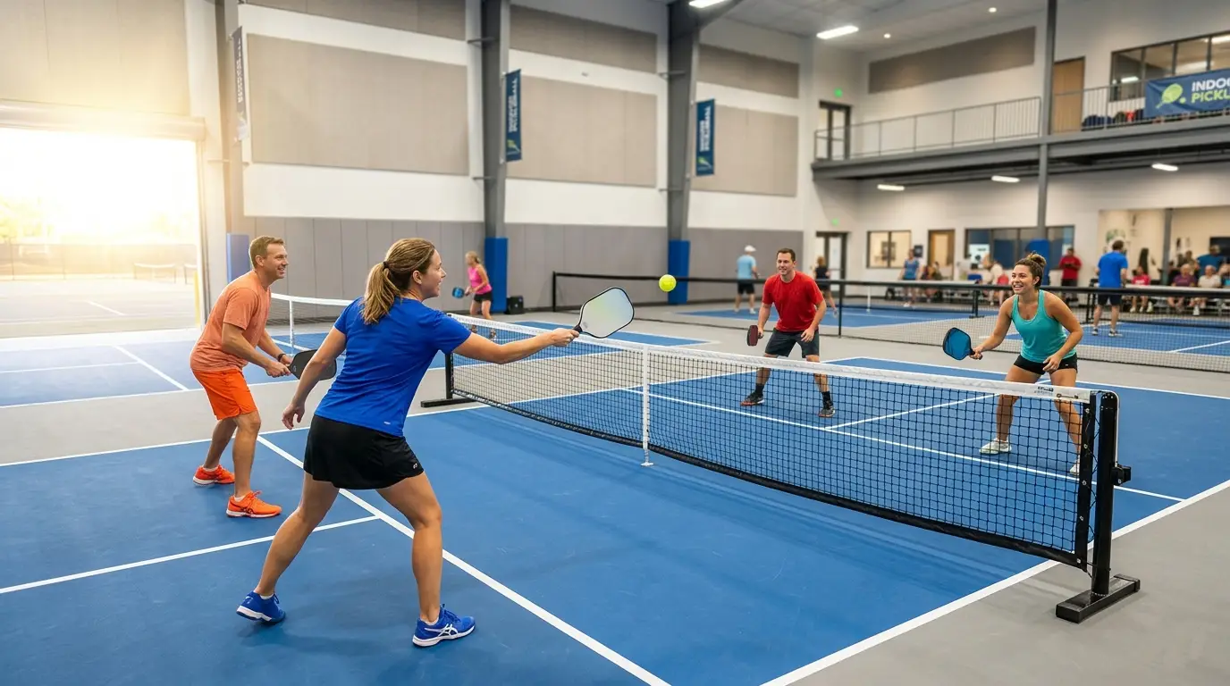 The Rise of Indoor Pickleball: Transitioning from Outdoor Courts to Beat the Sun