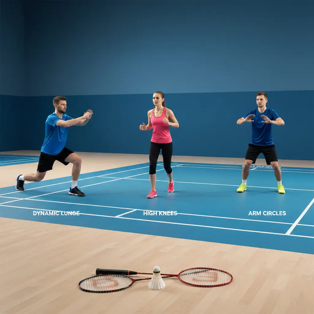 Warm-Up Exercises for Badminton