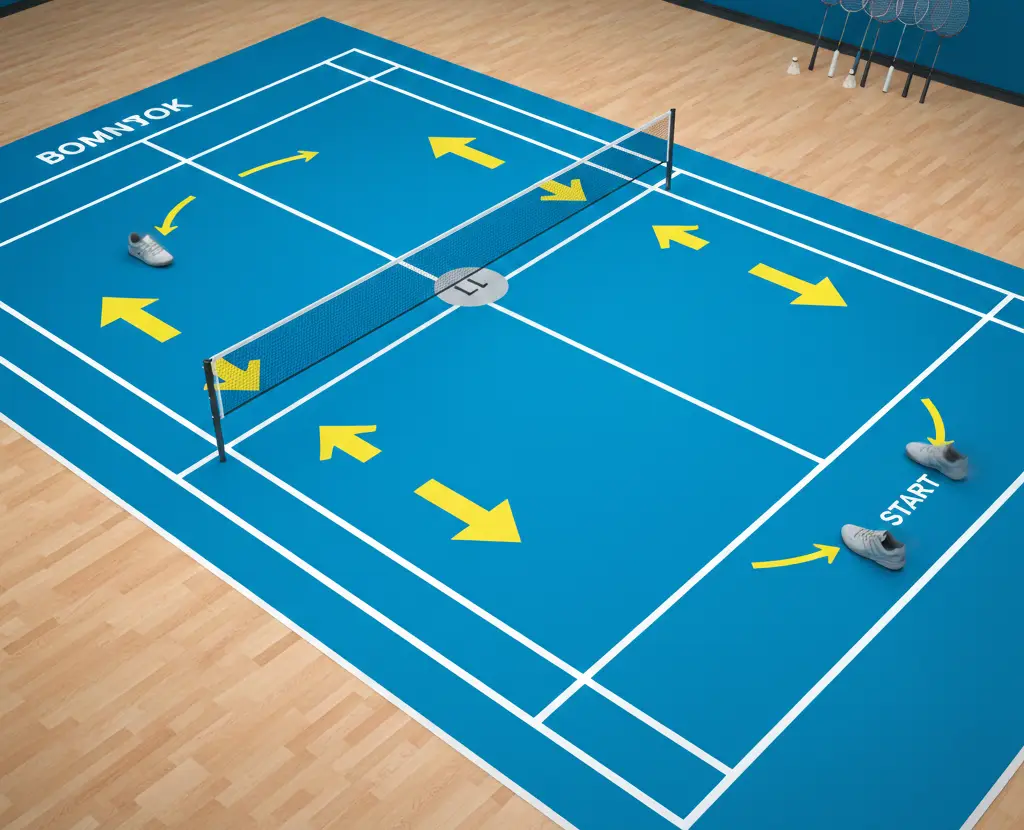 Badminton Footwork Drills for Beginners