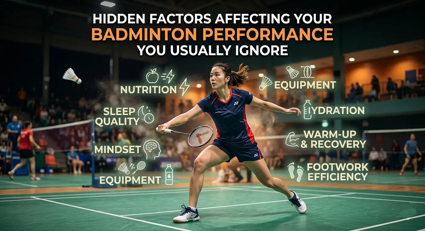 Hidden Factors Affecting Your Badminton Performance You Usually Ignore