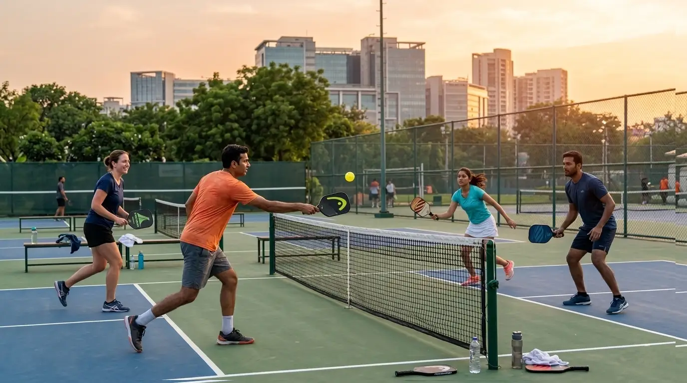 Pickleball Summer: Why Morning and Late Evening Slots Are Trending in Delhi NCR