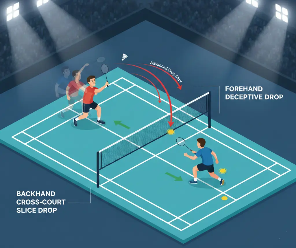Advanced Badminton Drop Shot Techniques